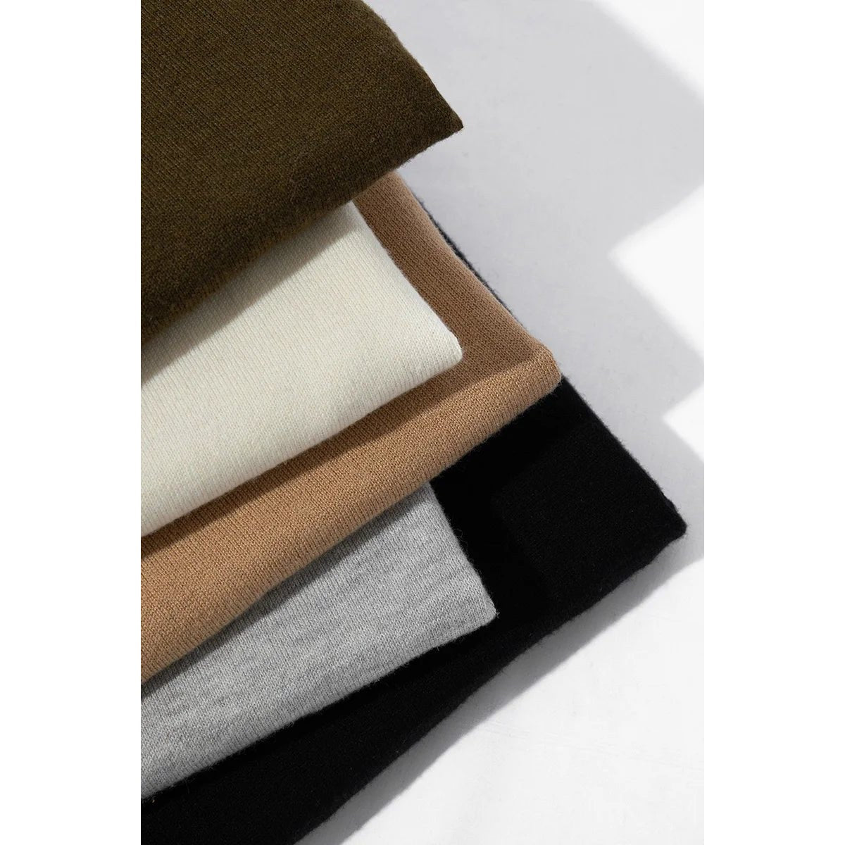 Classic silk-wool knitted polo shirt