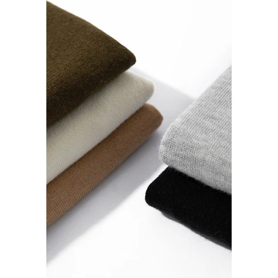 Classic silk-wool knitted polo shirt