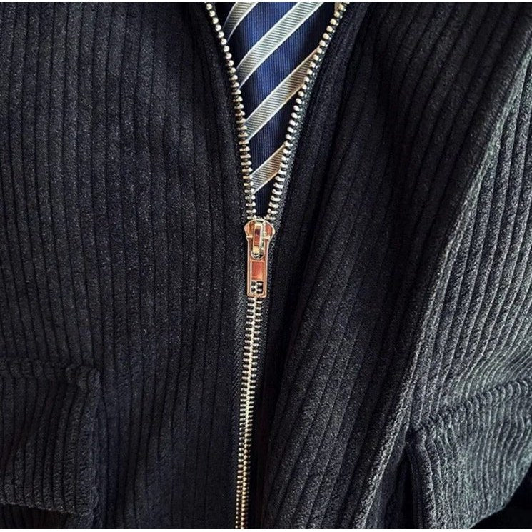 Corduroy casual jacket