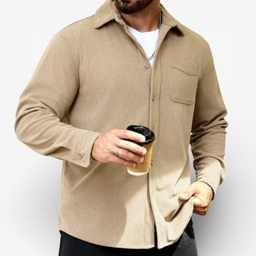 Corduroy oversized shirt