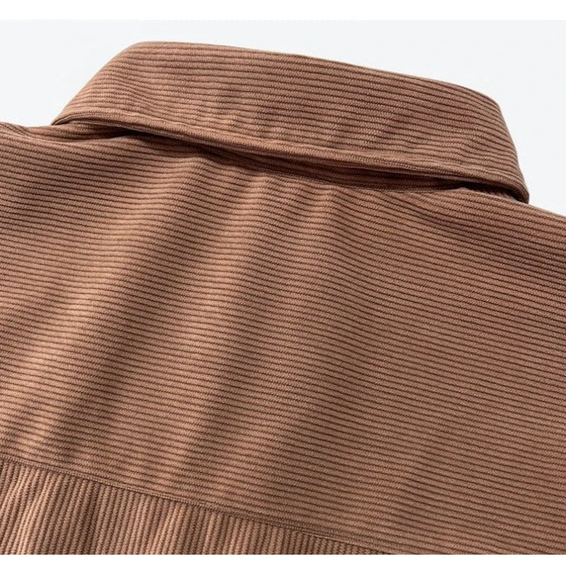 Corduroy oversized shirt