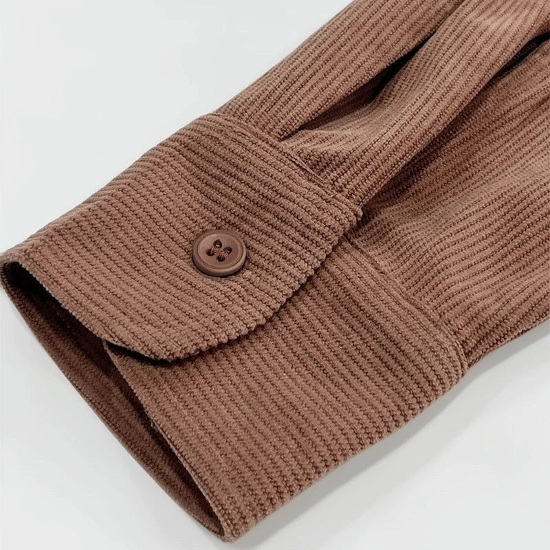 Corduroy oversized shirt