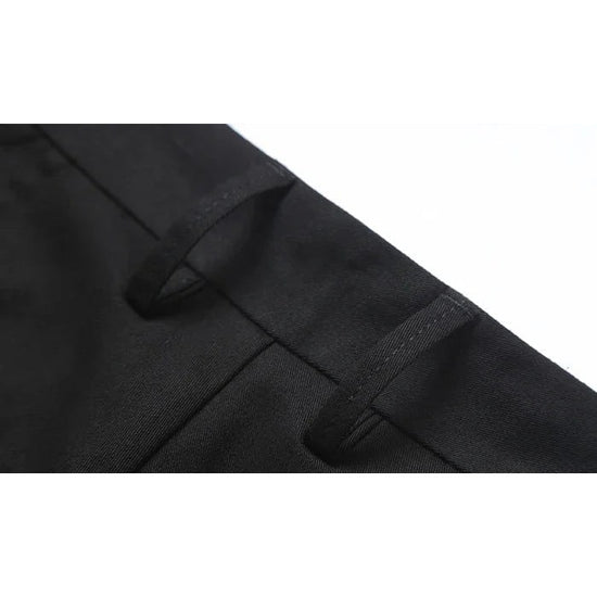 Cotton classic smart-casual pants