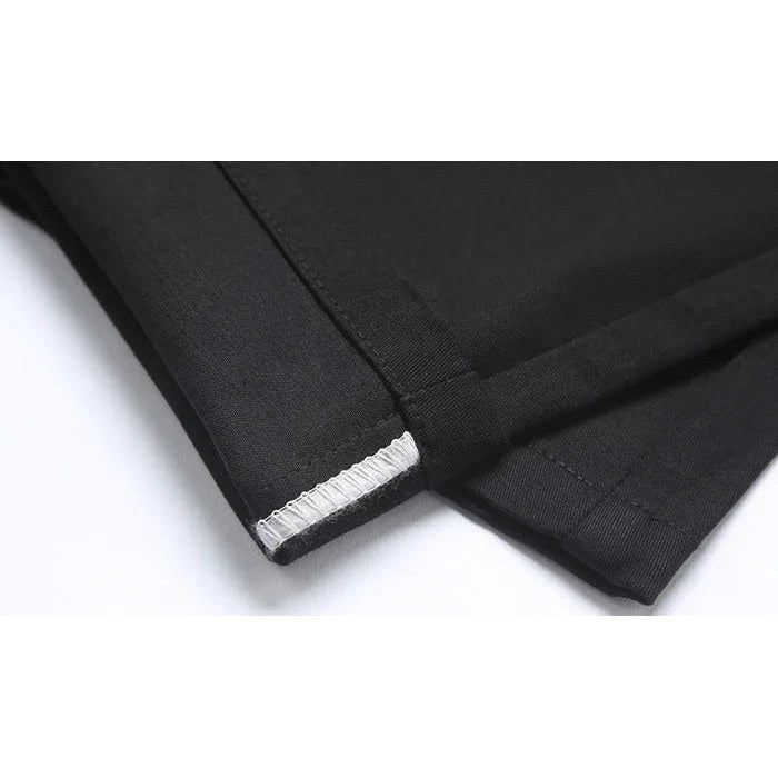 Cotton classic smart-casual pants
