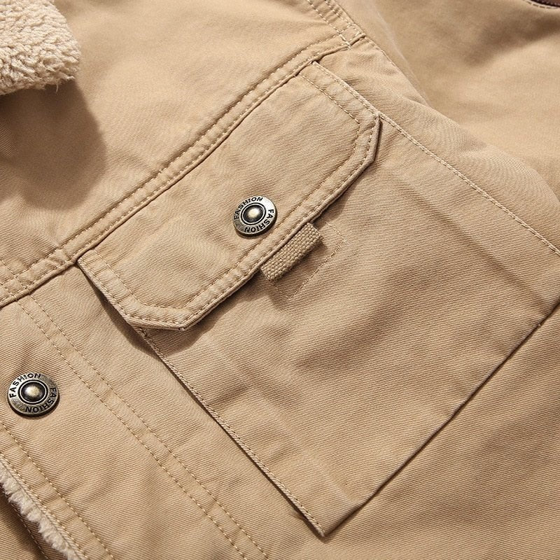 Cotton Fleece Winter Jacket