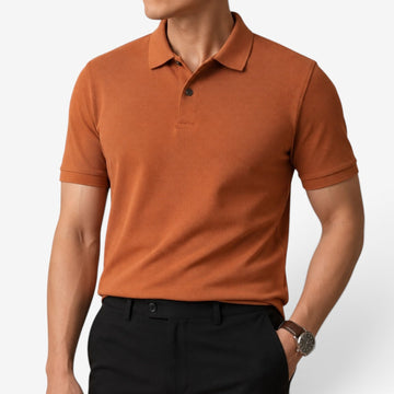 Cotton golf polo shirt