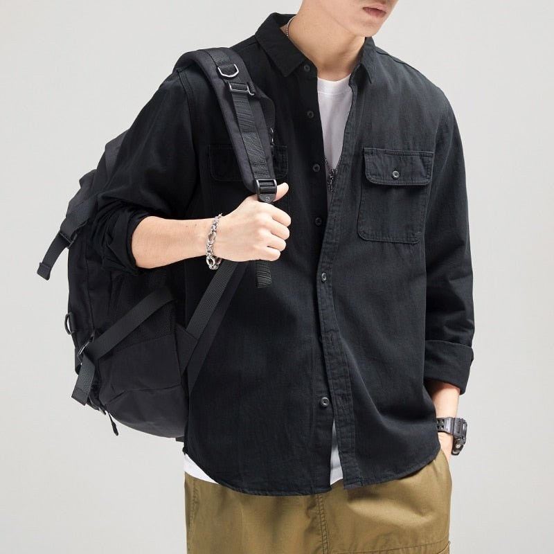 Cotton Long Sleeve Shirt