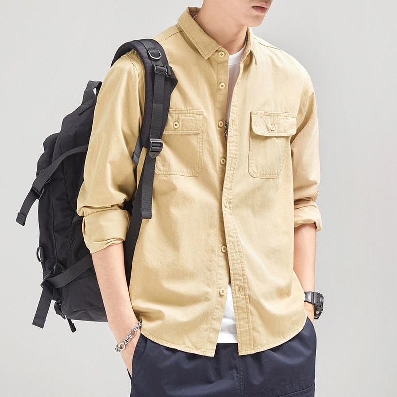 Cotton Long Sleeve Shirt
