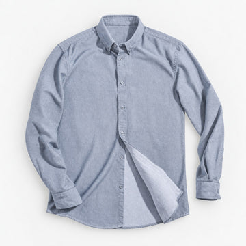 Cotton oxford button down shirt