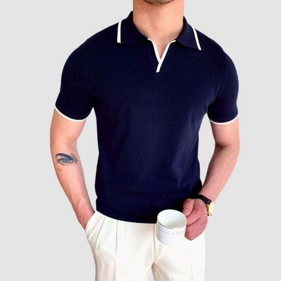 Cotton polo shirt