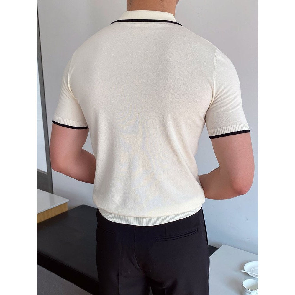 Cotton polo shirt