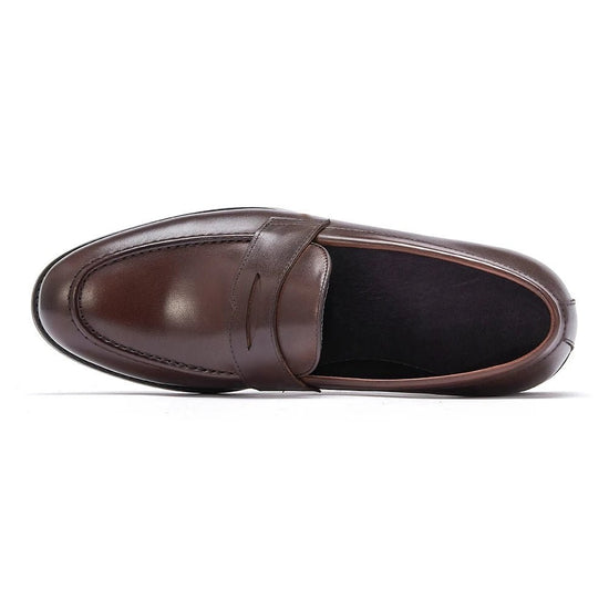 Cowhide genuine leather elegant shoes