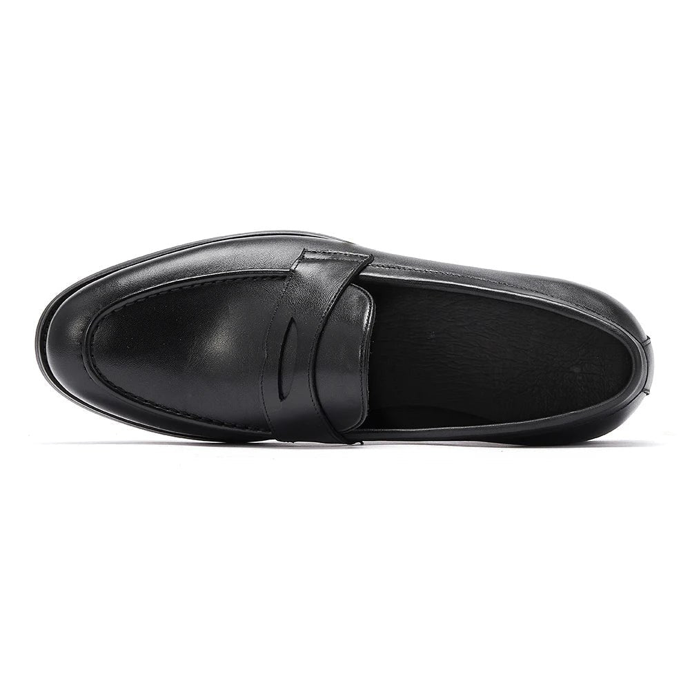 Cowhide genuine leather elegant shoes