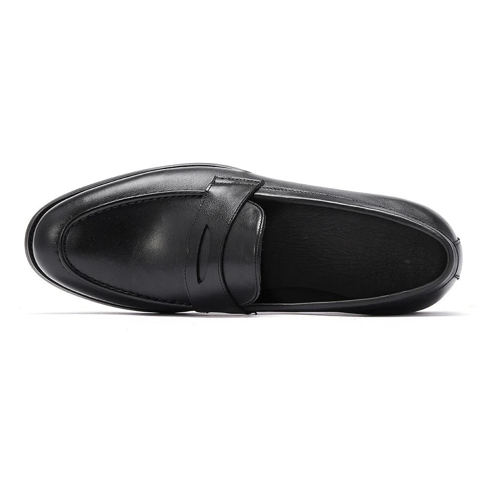 Cowhide genuine leather elegant shoes