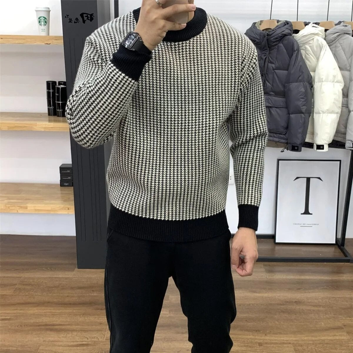 Crew-neck sweater