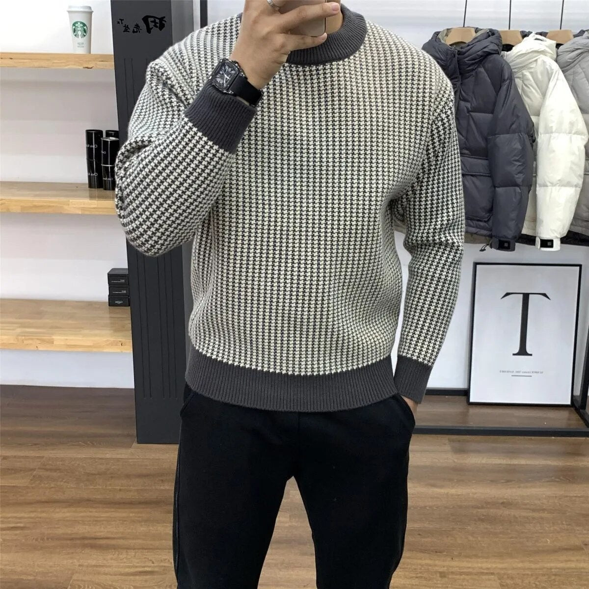 Crew-neck sweater