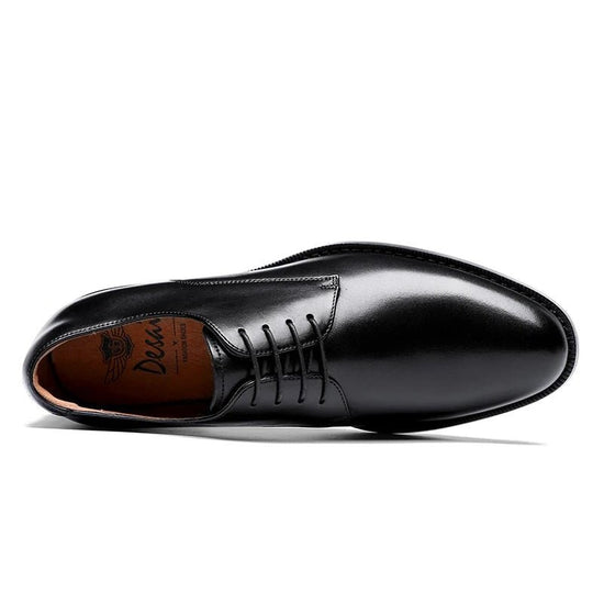 Derby formal business shoes made of genuine leather