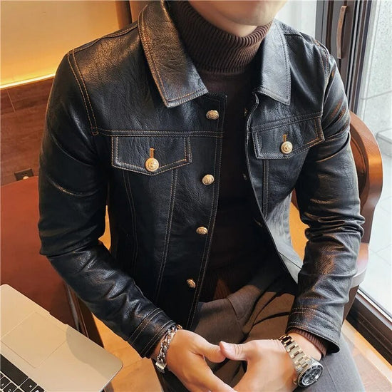 ECO leather jacket