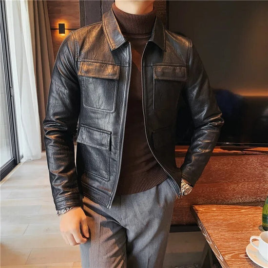 ECO leather jacket