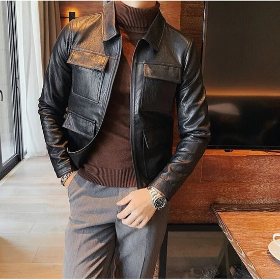 ECO leather jacket