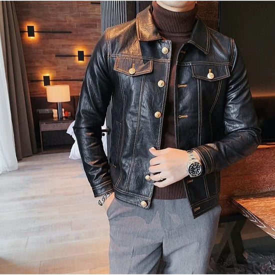 ECO leather jacket