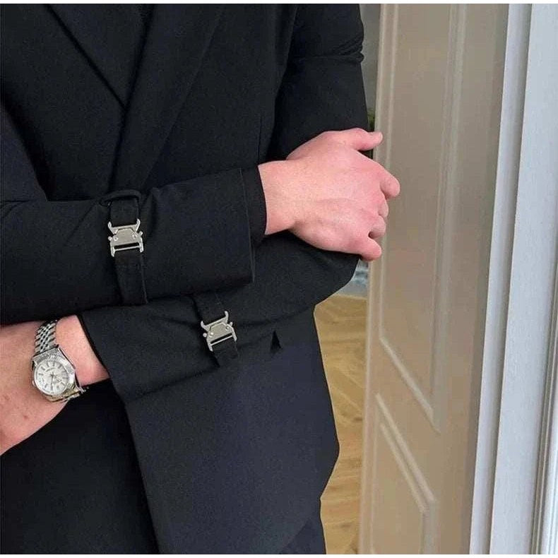 Elegant slim fit suit jacket