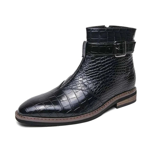 Formal pointed retro boots