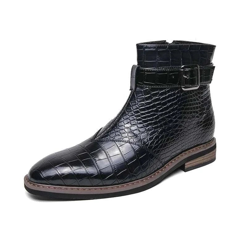 Formal pointed retro boots