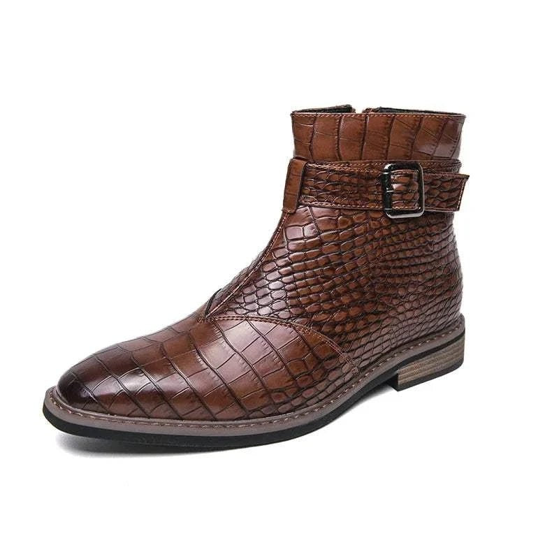 Formal pointed retro boots