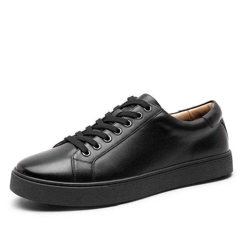 Genuine Leather Black Shoes