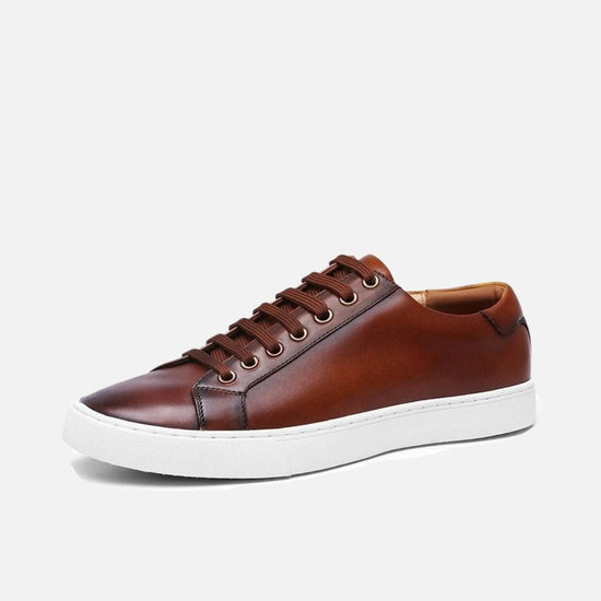 Genuine Leather Brown Shoes
