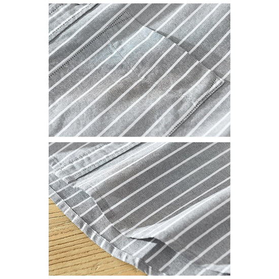 Green Striped Summer Shirt