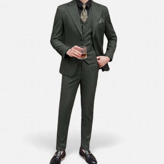 Groom wedding 3 piece suit