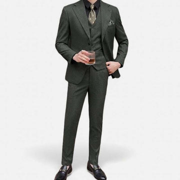 Groom wedding 3 piece suit