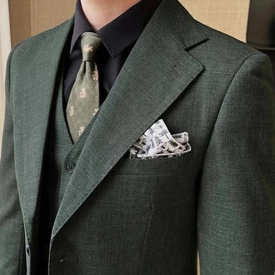 Groom wedding 3 piece suit