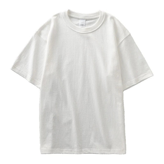 Heavyweight 100% cotton casual regular fit t-shirt