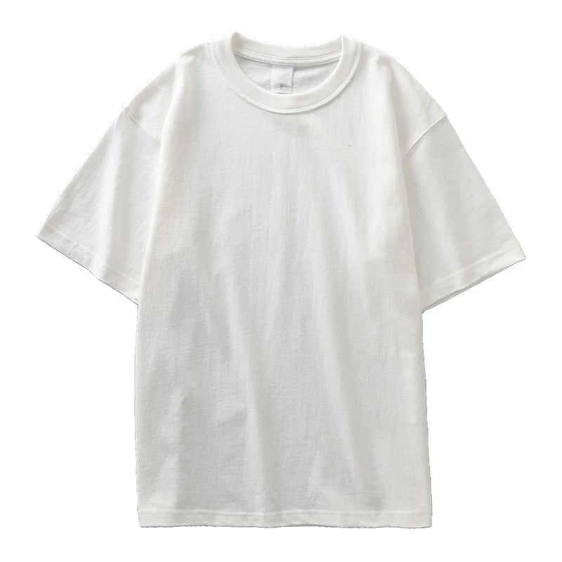 Heavyweight 100% cotton casual regular fit t-shirt