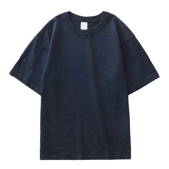 Heavyweight 100% cotton casual regular fit t-shirt