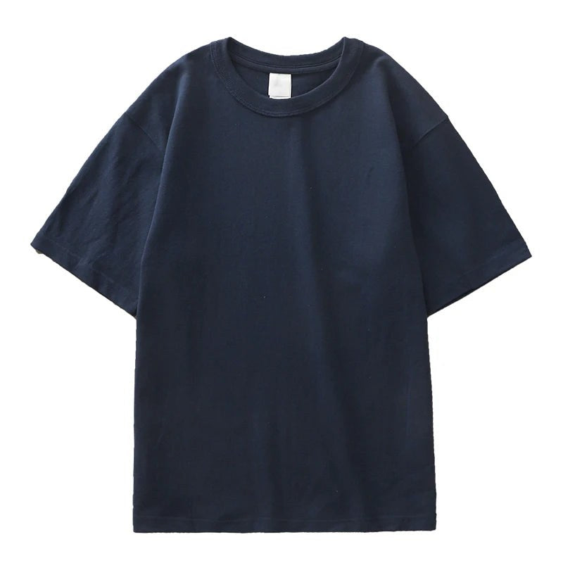 Heavyweight 100% cotton casual regular fit t-shirt