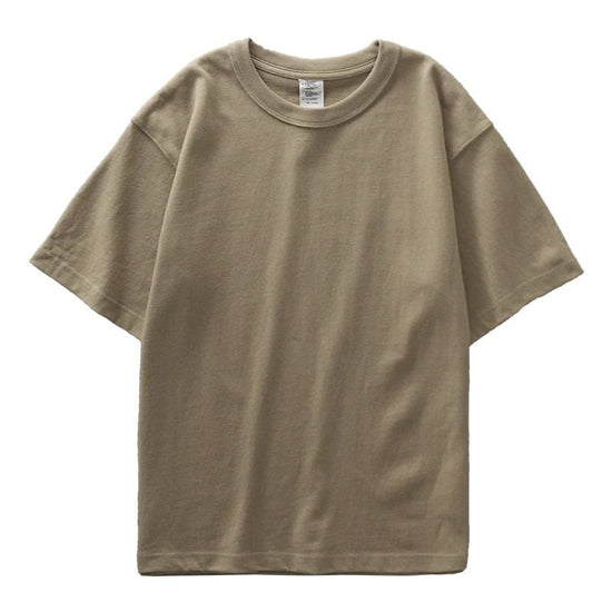 Heavyweight 100% cotton casual regular fit t-shirt