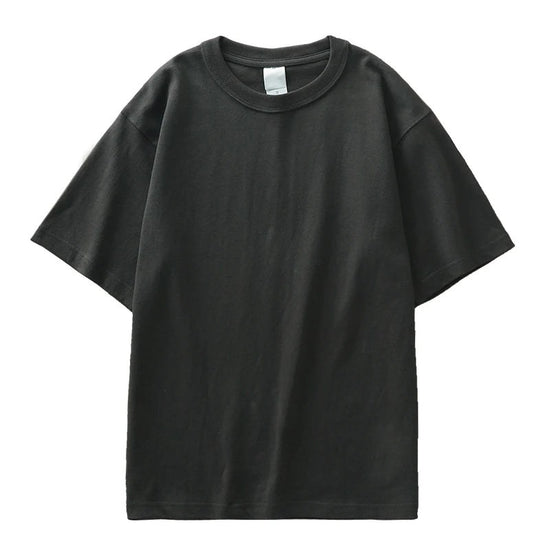 Heavyweight 100% cotton casual regular fit t-shirt