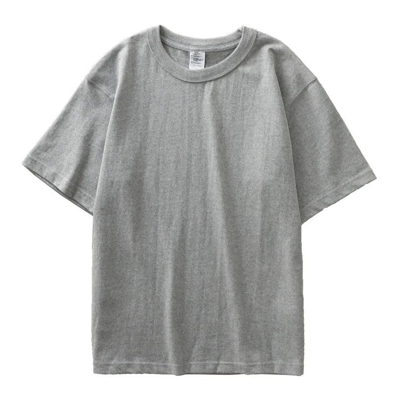 Heavyweight 100% cotton casual regular fit t-shirt