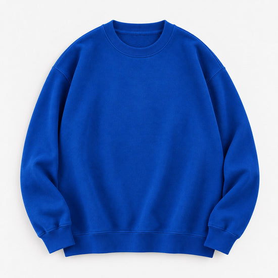 Heavyweight cotton crew neck sweatshirt