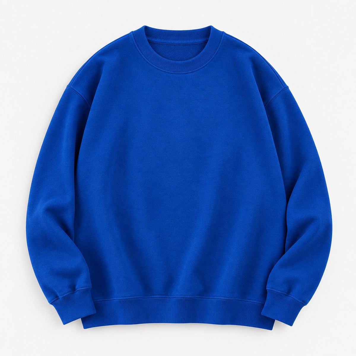 Heavyweight cotton crew neck sweatshirt