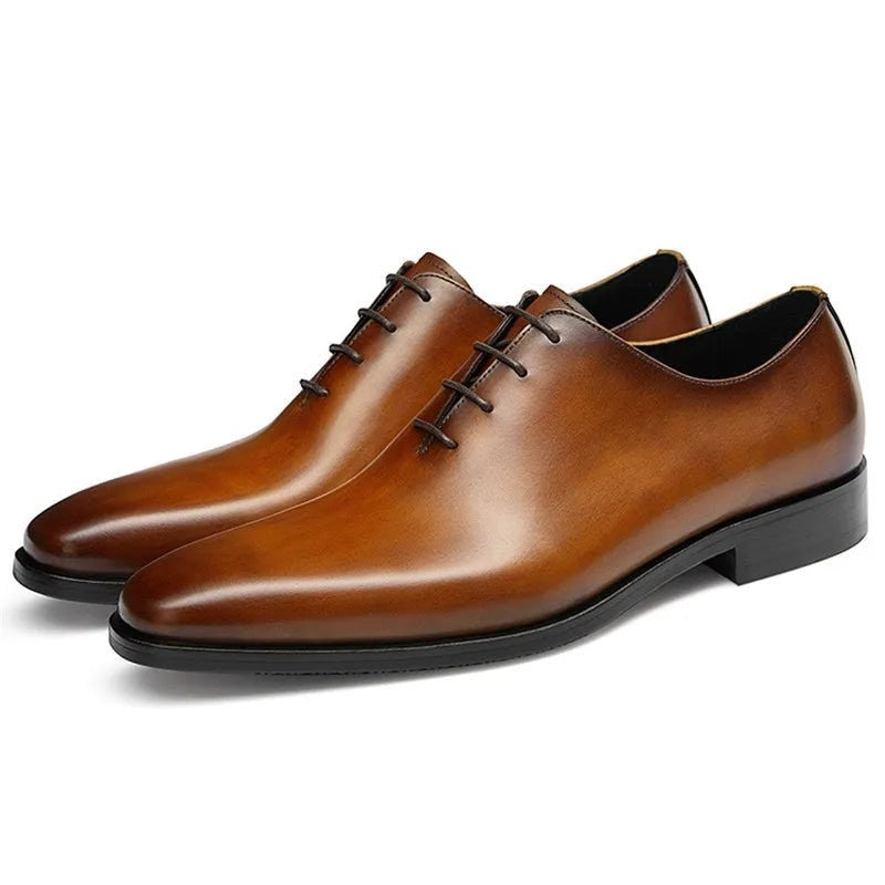 High-end genuine leather oxford shoes