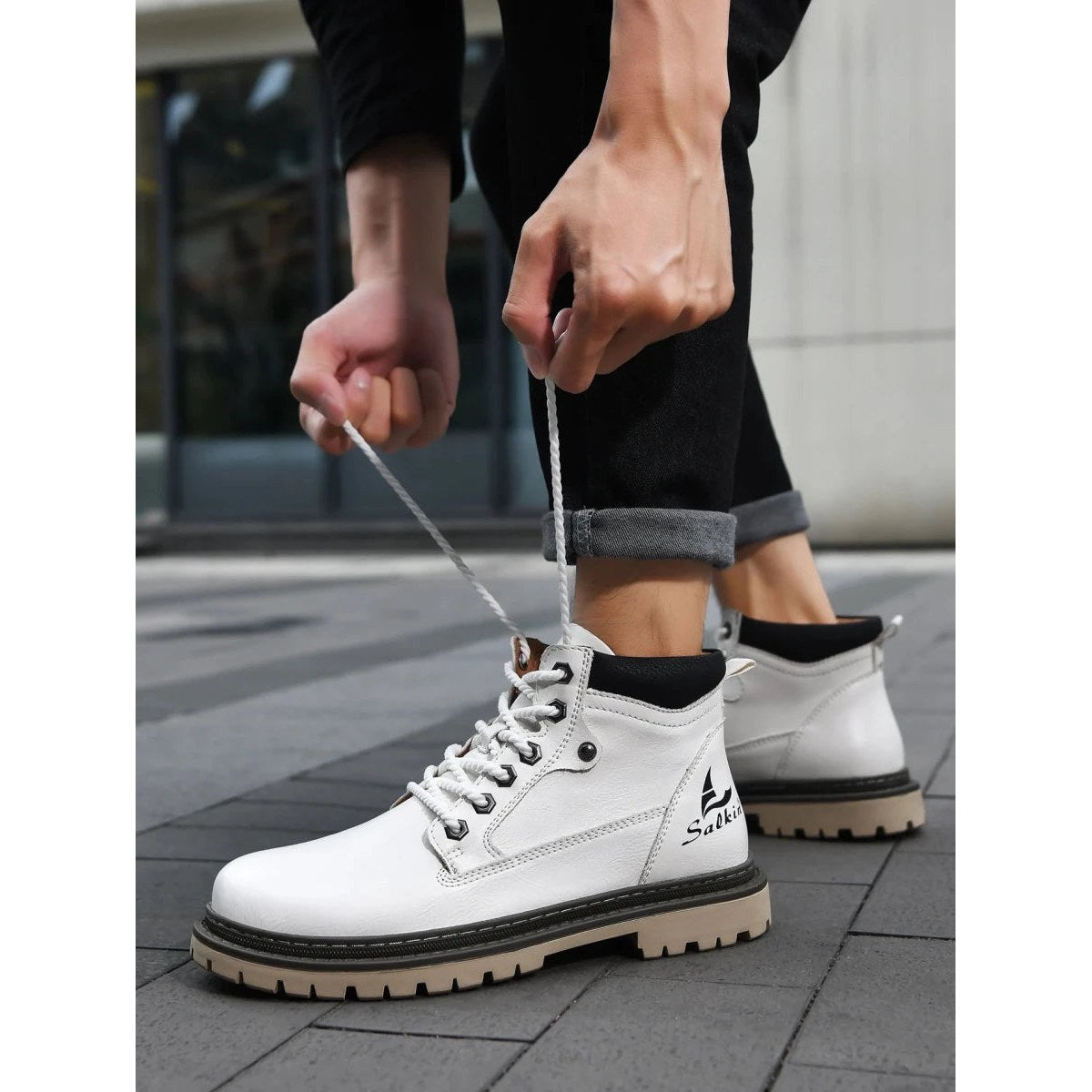 High-top anti-slip winter boots