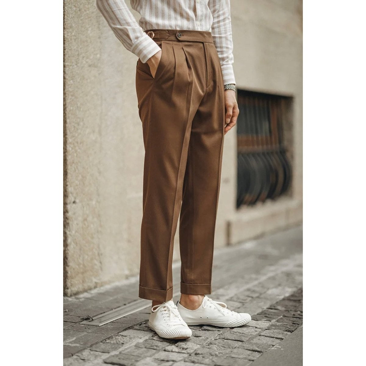 High Waist Business Trousers