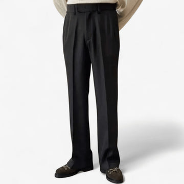 High waist straight style pants