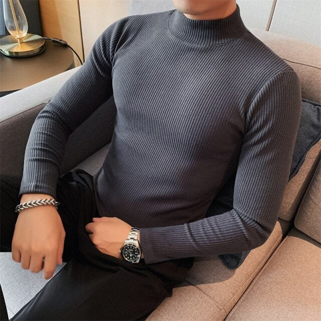 Hombre Slim Fit Sweater