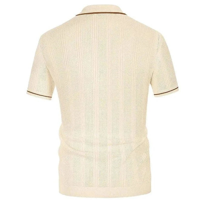 Ice silk summer short sleeve shirt